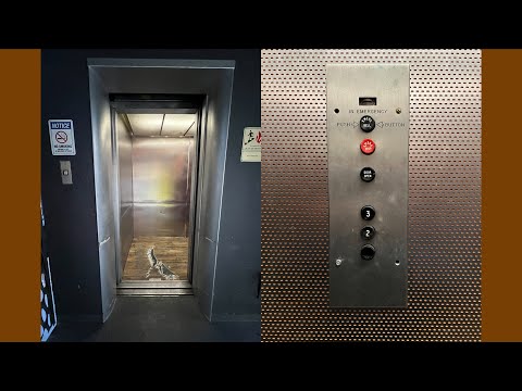 Vintage Haughton Elevator at the Thunderbird Hotel in Las Vegas, Nevada