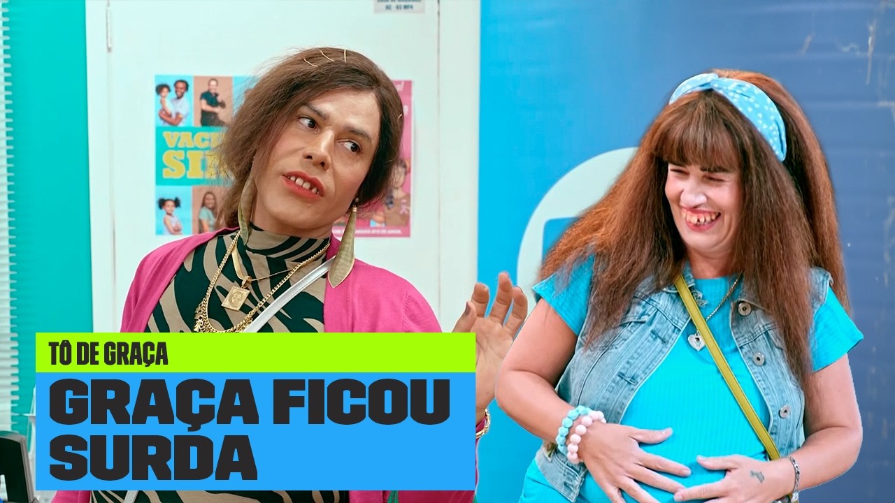 Graça fica SURDA com EXPLOSÃO na obra! | Tô de Graça | Temporada 8 | Multishow
