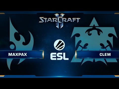 [SC2] MaxPax (P) vs. Clem (T) | ESL Open Cup EU 128