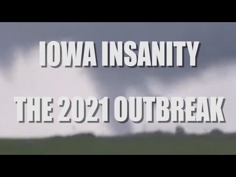 IOWA INSANITY!!! - EAS alerts, Sirens, & More from the 7/14/21 Iowa Tornado Outbreak