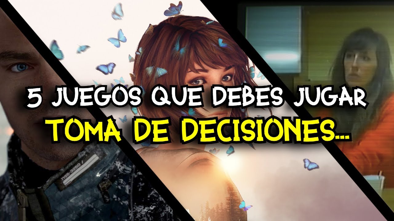 RECOMENDACIONES: 5 JUEGOS QUE DEBES JUGAR SOBRE TOMA DE DECISIONES.