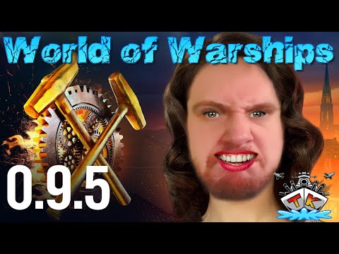 Ägir, Siegfried & Warhammer mit Update 0.9.5 in World of Warships