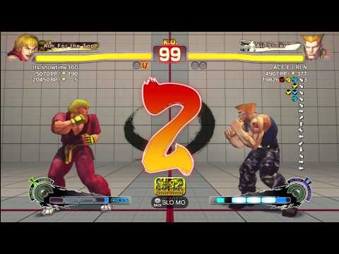 Its Showtime360 (Ken) vs ACE EIRIN (Guile)