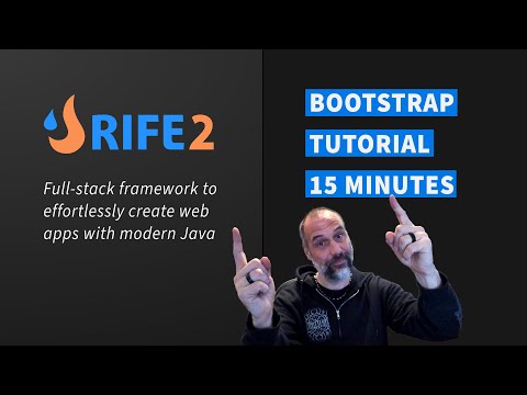 RIFE2 Java Web Framework - Gradle Bootstrap Tutorial - 15 Minutes