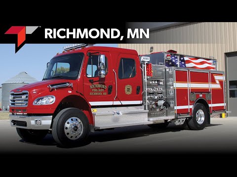 Richmond Fire & Rescue Department Toyne Pumper Delivery Video