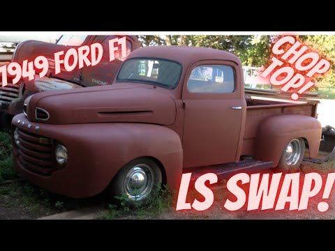 LS Swapping my Chop Top 1949 Ford F100 Pickup Truck!