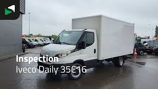 IVECO Daily 35C16 Bakwagen Laadklep Dubbellucht Airco Cruise Meubelbak box truck < 3.5t for sale - Image 4 | Autoline IE IVECO Daily 35C16 Bakwagen Laadklep Dubbellucht Airco Cruise Meubelbak box truck < 3.5t | Image 4 - Autoline