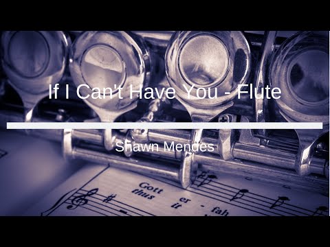 Shawn Mendes - If I Can't Have You - Flute Sheet Music