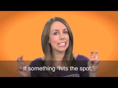 English in a Minute: Hit the Spot