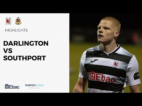 Darlington 0-0 Southport - National League North - 2022/23