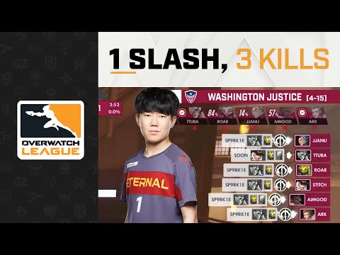 Sp9rk1e Rips the Justice to Shreds With One of MANY 5k Blades