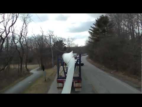 Sneak Peek Scituate Wind: Transporting Blade from Staging Area Time-lapse
