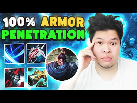 I play Yasuo but have 100% Armor Penetration and deal True Damage