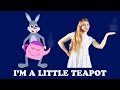 I’m a Little Teapot with Lyrics and Actions | Action Songs for Children | British Kids Action Songs