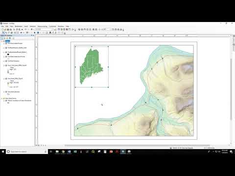 Creating a locator map in ArcMap 10.6.1