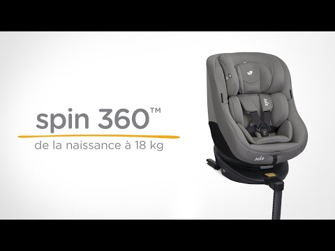Joie Spin 360 - Siège auto pivotant à 360 ° - Groupe 0+/1 (0 à18 kg)