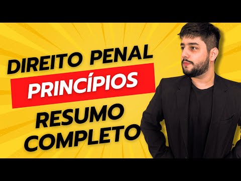 [ATUALIZADO 2024] PRINCÍPIOS DO DIREITO PENAL: Aula COMPLETA para concursos públicos