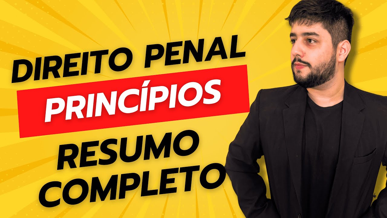 [ATUALIZADO 2024] PRINCÍPIOS DO DIREITO PENAL: Aula COMPLETA para concursos públicos
