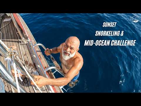 Stuck at Sea! 🪢 Rudder Trouble, Snorkeling & Sunset Magic | SV Reeva