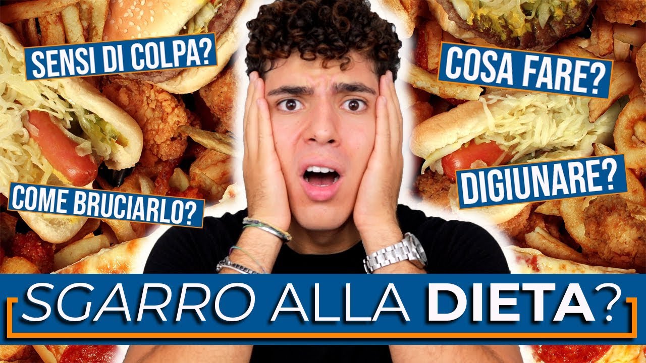 SENSI DI COLPA DOPO UNO SGARRO ALLA DIETA ECCO COSA FARE!