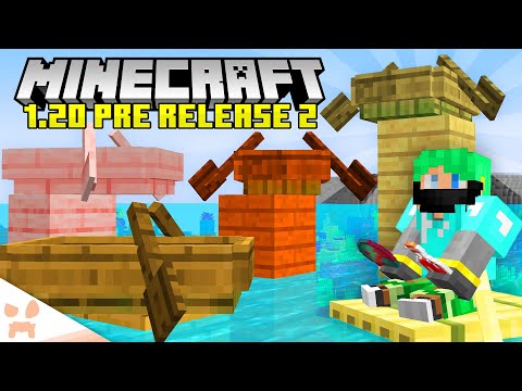 Boat Upgrade, Sniffers, Speedruns, & More! - Minecraft 1.20 Pre Release 2