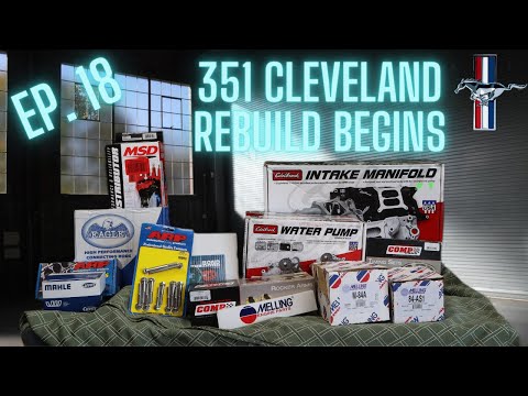351 Cleveland Rebuild Parts Haul # 1 - Project Clara -  EP. 18