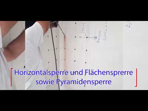 @Abdichtung und Horizontalsperre sowie Vertikale und pramyde sperre mit 25 Jahre Urkunde Garantie