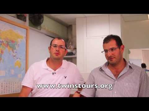 Twins Tours Office Welcome to Israel visit Jerusalem