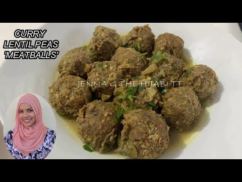 Trinidad Vegetarian Curry Lentil Meatballs | Vegetarian Dishes | Caribbean