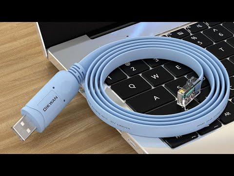 USB Console Cable,USB to RJ45 Console Cable for Cisco Routers/AP Router (1.8m,50pack)