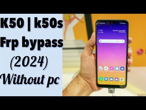 LG k50 frp bypass || LG k50s frp bypass (2023)(without pc)