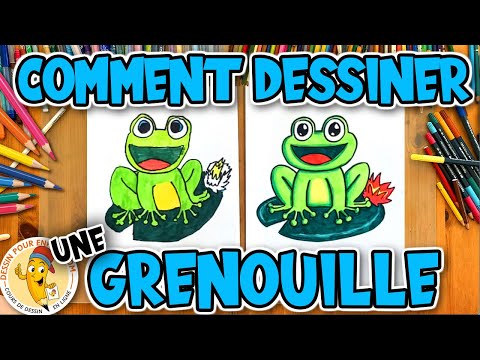Apprendre à dessiner une GRENOUILLE