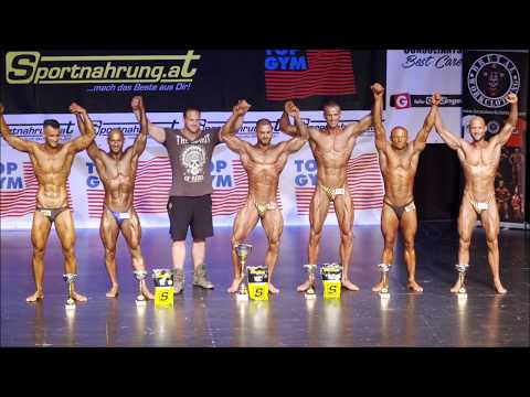 Florian Gindl, NABBA Austrian Championship 2018 - Newcomers Winner