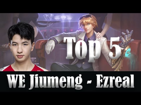 WE Jiumeng (Ezreal ADC) Top Plays - Team WE vs Victory Five, LPL 2020 Summer Week 9 Highlights
