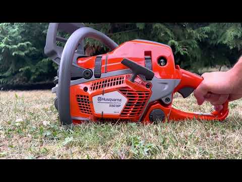 Husqvarna 550xp MKII - MK2 || First Start - Brand New