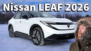 500 km en hiver avec la Nissan LEAF 2026 | Résultats surprenants