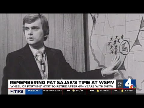 Remembering Pat Sajak's time at WSMV
