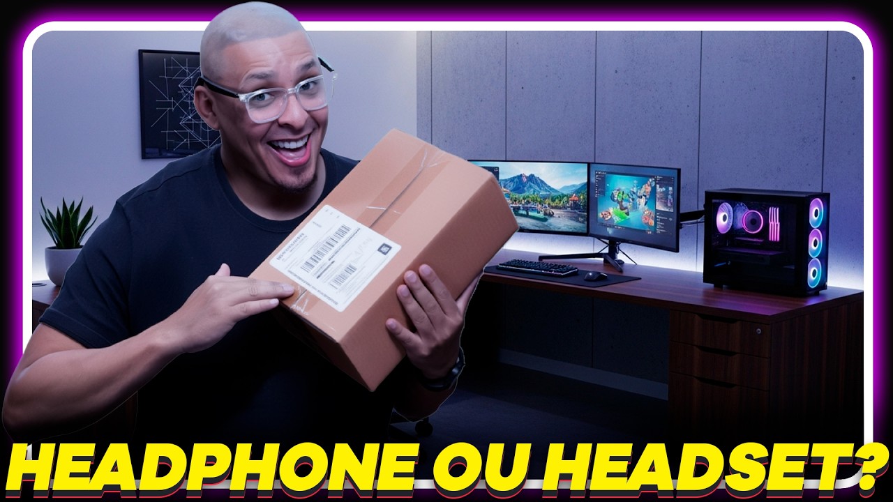 É o FONE DE OUVIDO GAMER MAIS FALADO da Internet nos últimos meses! QCY HEROAD V200