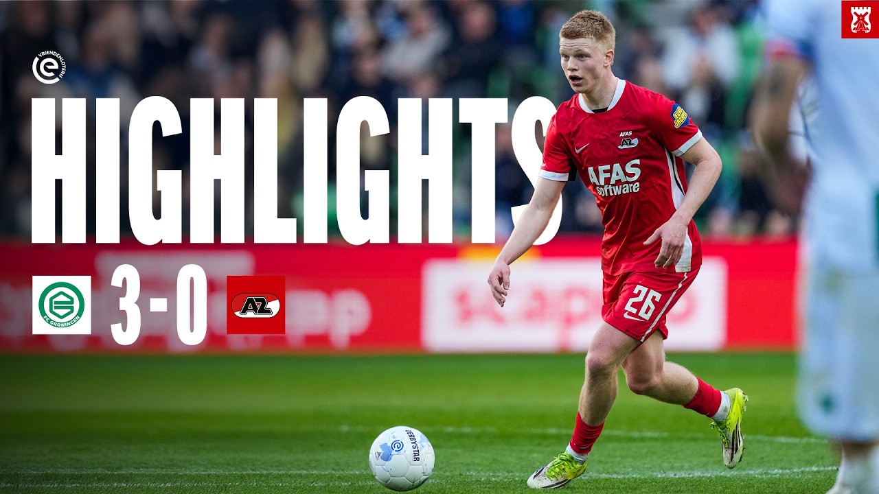 Groningen vs AZ Alkmaar Highlights