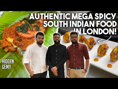 Spicy South Indian Food In London | Banana Leaf Wrapped Fish | Coconut King Prawns & More