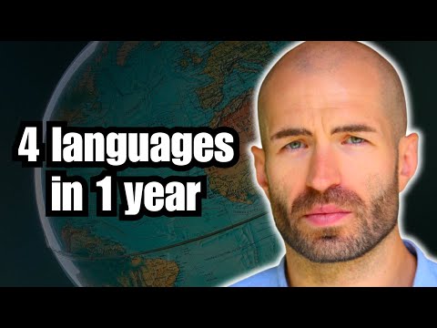 How to learn 4 languages in 1 year (Daily learning routine)