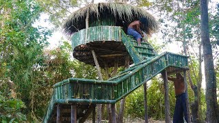 Make Ladders To Tree Hut
