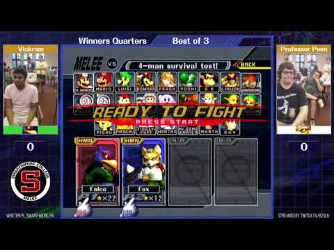 Event Match 28: Vickram (Falco) vs Professor Peen (Fox) - Winners Quarters