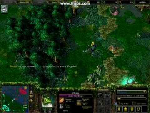 Dota Funny kill with chen+enchantress from team ability