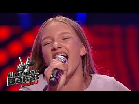 Mėlika Rakauskaitė - Rolling in the deep  | Aklosios perklausos | Lietuvos Balsas. Vaikai S01