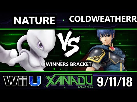 S@X 267 Smash 4 -  Nature (Mewtwo) Vs. SL | ColdWeatherr (Marth) Wii U Winners 2