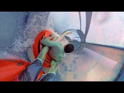 Aquafun Soest - Double rear tire slide