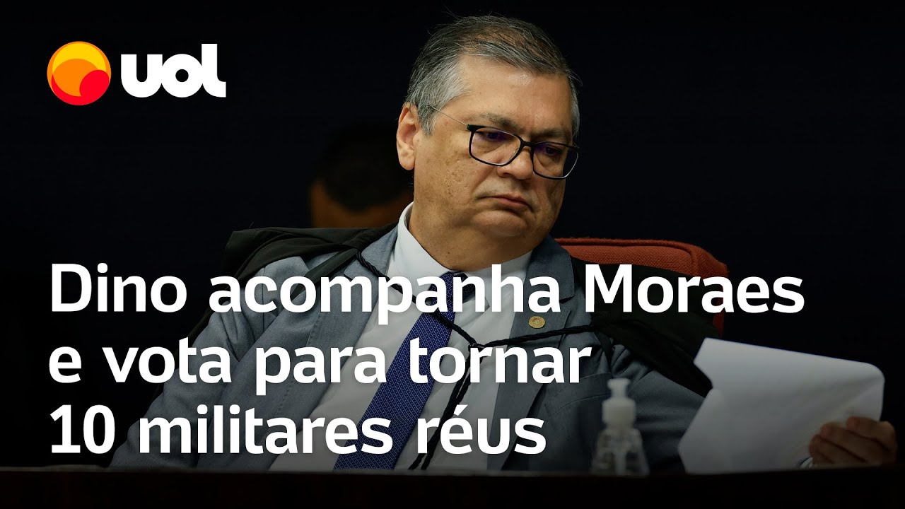 Dino supports Moraes' vote to make 10 military personnel defendants for attempted coup; 2 are rel...