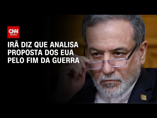 Irã mantém desconfiança, mas diz que analisa proposta dos EUA pelo fim da guerra | CNN PRIME TIME