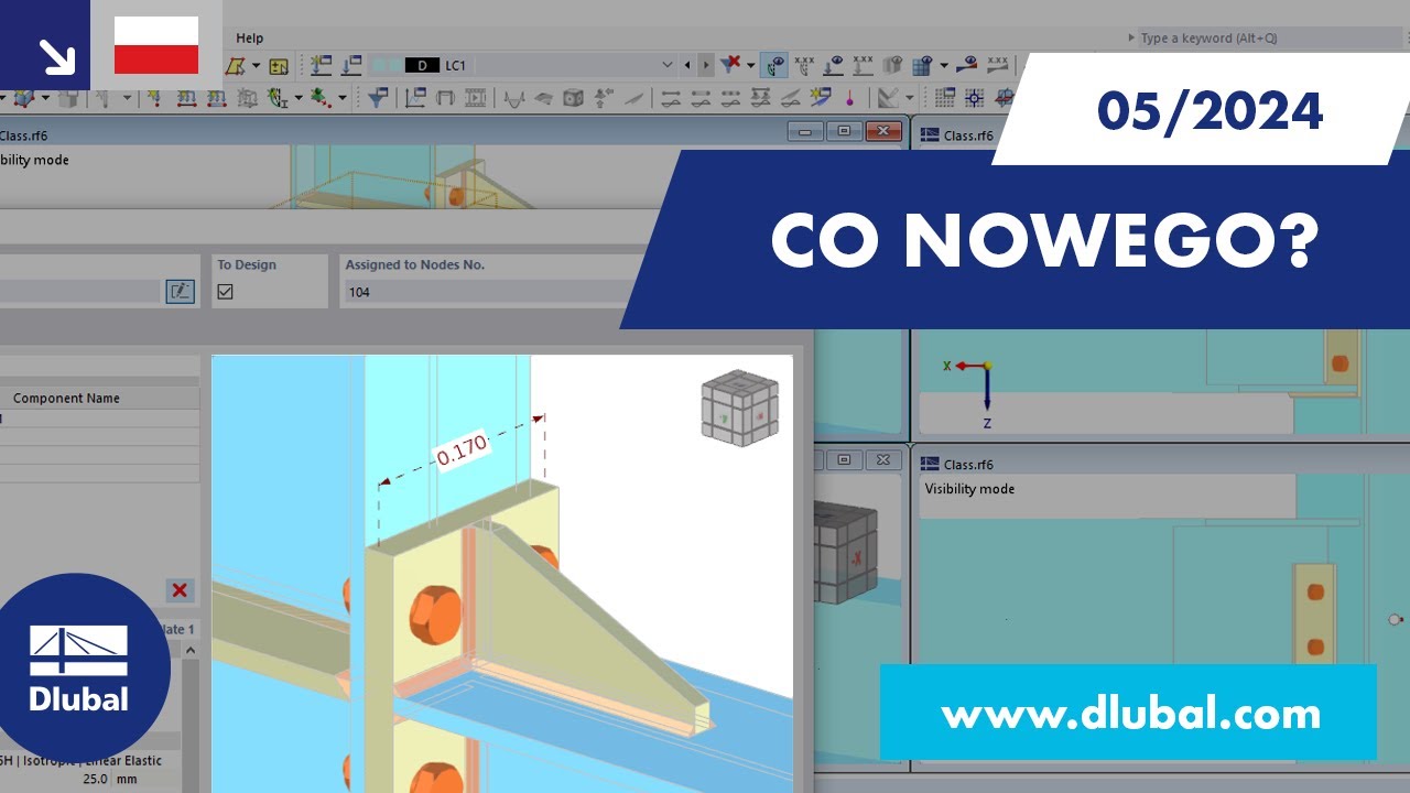 WIN | 05/2024 - Co nowego w programie RFEM 6 i RSTAB 9?